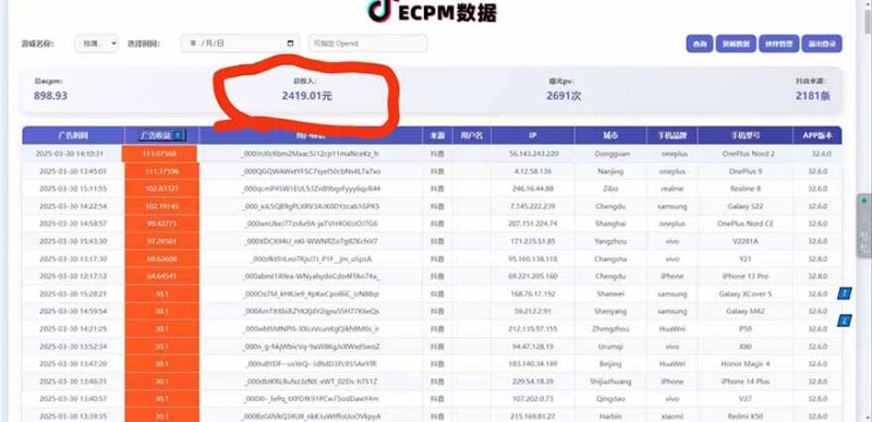 抖音官方小游戏2025全网最新玩法，暴利赚钱项目，单机日入2000+-跃知万川