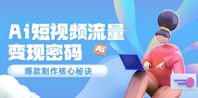Ai短视频流量密码，爆款制作核心秘诀，120万案例深度解析-跃知万川