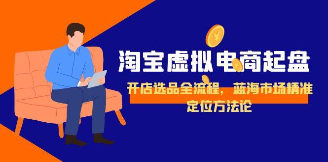 淘宝虚拟电商起盘，开店选品全流程，蓝海市场精准定位方法论-跃知万川