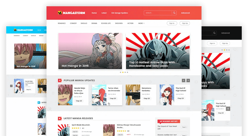 Madara 2.2.2.1主题源码 | 响应式WordPress漫画小说主题模板-跃知万川