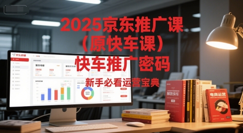 2025京东推广课(原快车课)解锁京东快车推广密码，新手必看运营宝典-跃知万川