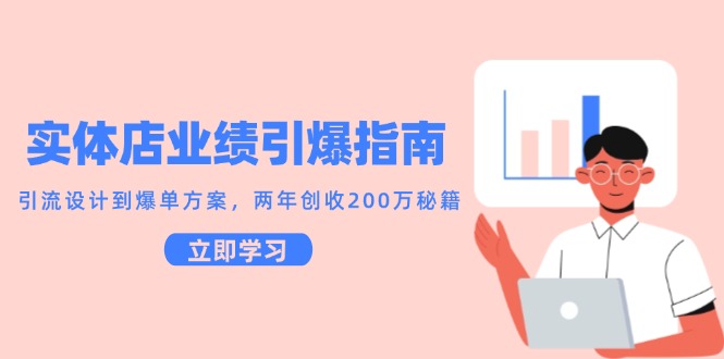 图片[1]-实体店业绩引爆指南，引流设计到爆单方案，两年创收200万秘籍-跃知万川