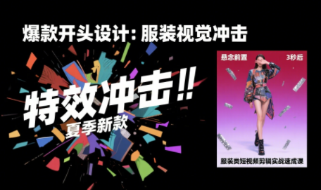 大墨老师·服装类短视频剪辑实战速成课-跃知万川
