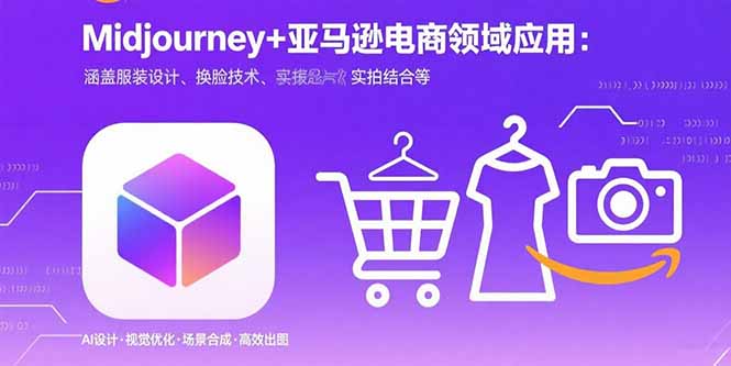 Midjourney+电商领域商业应用：涵盖服装设计、换脸技术、实拍结合等-跃知万川