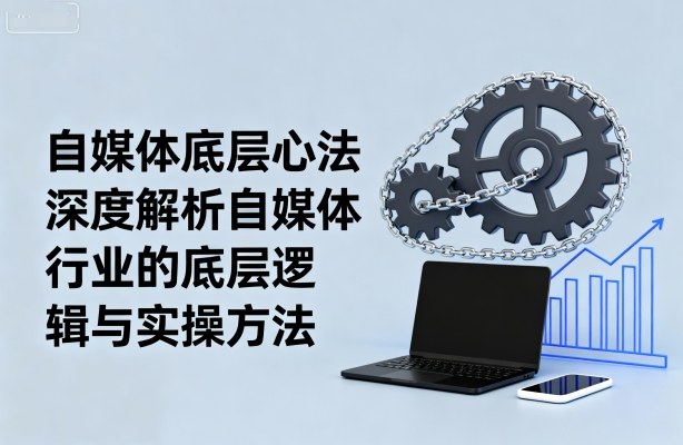 自媒体底层心法，深度解析自媒体行业的底层逻辑与实操方法-跃知万川