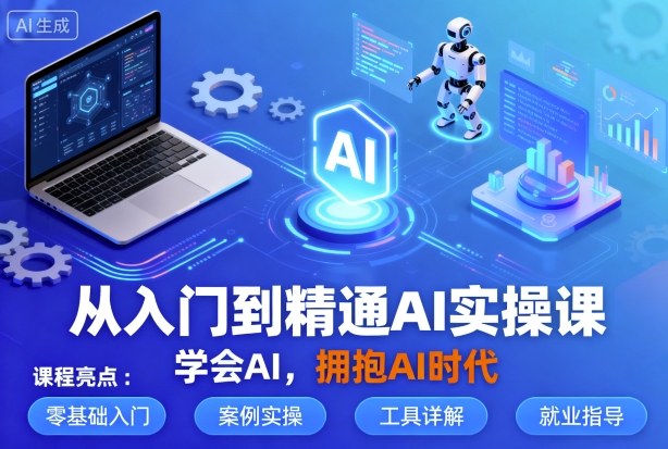 从入门到精通AI实操课，学会AI，拥抱AI时代-跃知万川