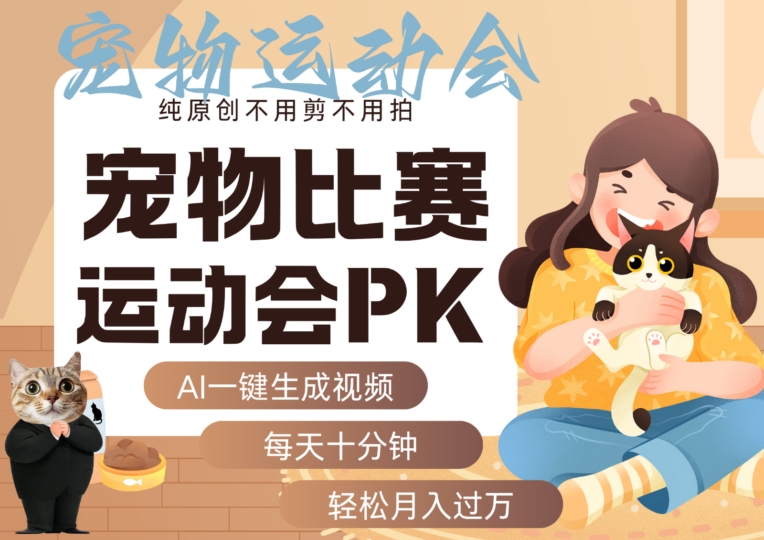 AI萌宠运动员跳水 射击 篮球 足球比赛 每天十分钟 附详细提示词文案库 代替做...-跃知万川