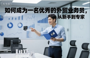 如何成为一名优秀的外贸业务员，从新手到专家-跃知万川