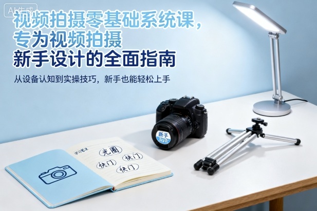 视频拍摄零基础系统课,专为视频拍摄新手设计的全面指南-跃知万川