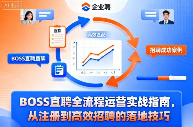 BOSS直聘全流程运营实战指南，从注册到高效招聘的落地技巧-跃知万川