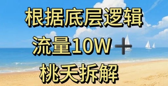 据底层逻辑，流量10W+，以安全知识科普为例-跃知万川