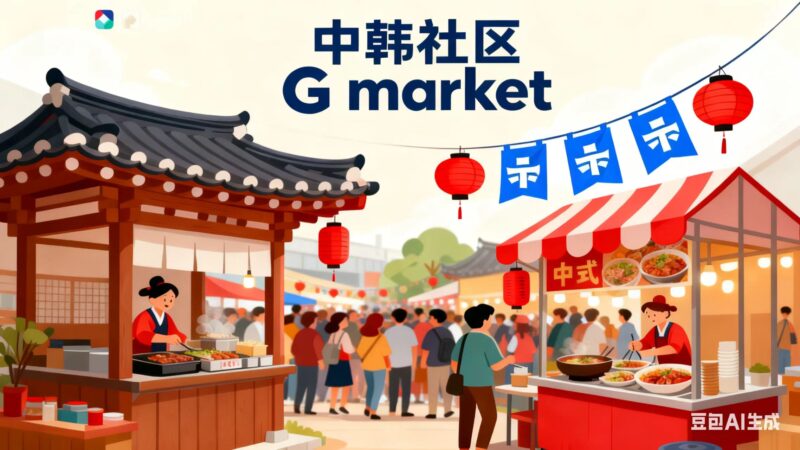 中韩跨境流量盈利项目：韩国G market双11专属合作计划-跃知万川
