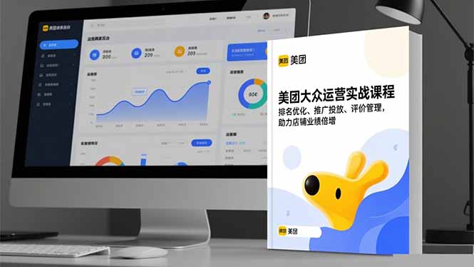 美团大众运营实战课程，排名优化、推广投放、评价管理，助力店铺业绩倍增-跃知万川
