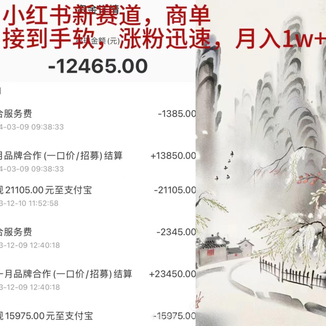 (9476期)小红书新赛道，商单接到手软，涨粉迅速，月入1w+-跃知万川