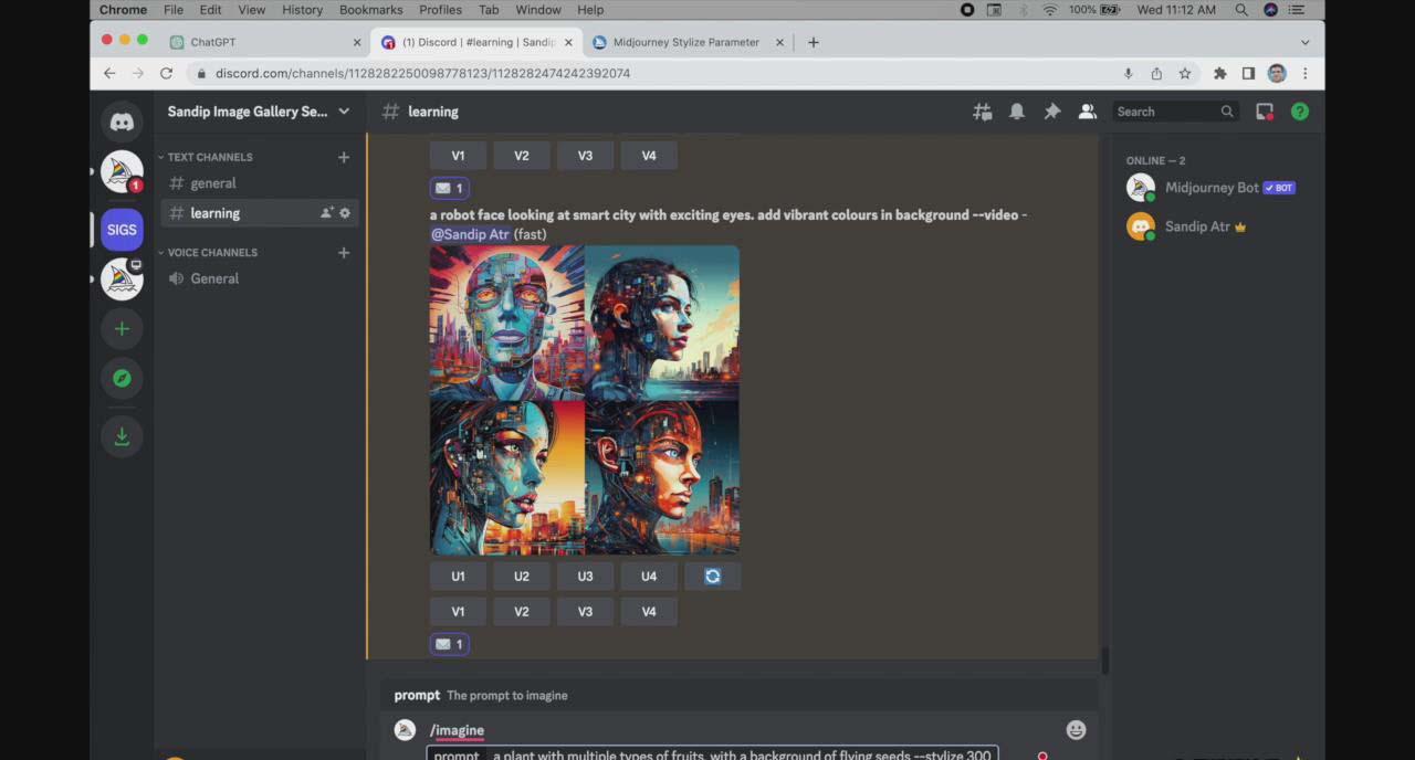 图片[2]-ChatGPT4 和 MidJourney AI 绘画聊天革命性指南教程-33节视频课-中英字幕-跃知万川