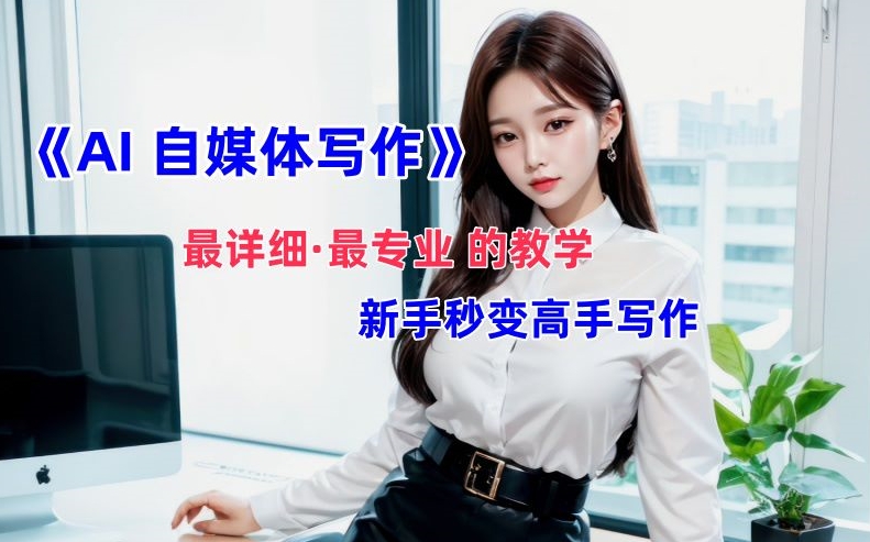 AI自媒体文章创作全网最详细教程，新手秒变写作高手，多方位发展-跃知万川