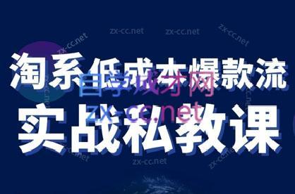 卡卡老师·淘宝低成本爆款流实战私教课-跃知万川