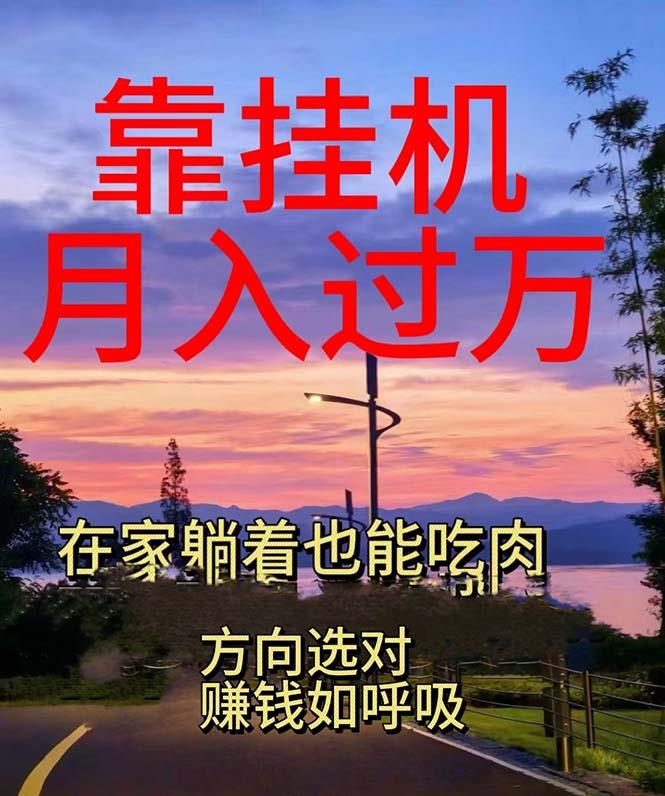 靠挂机，日入1000+，躺着也能吃肉，电脑手机都可挂-跃知万川