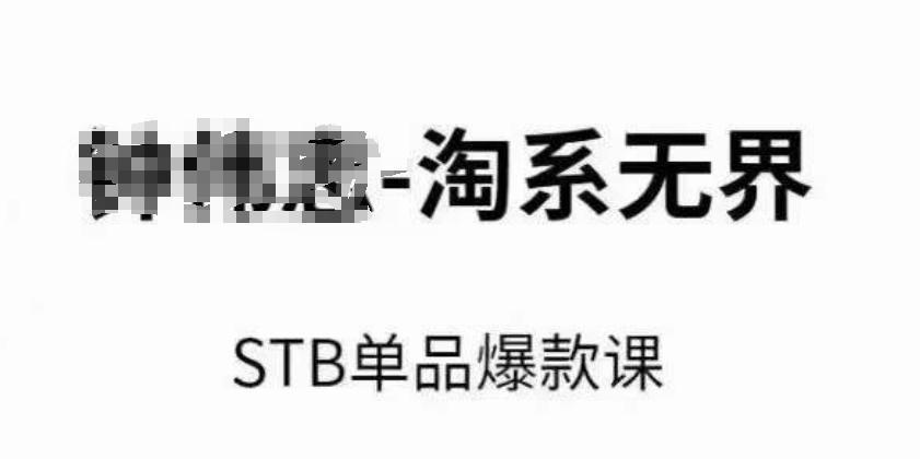 淘系无界STB单品爆款课(2024)，付费带动免费的核心逻辑，万相台无界关键词推广/精准人群的核心-跃知万川