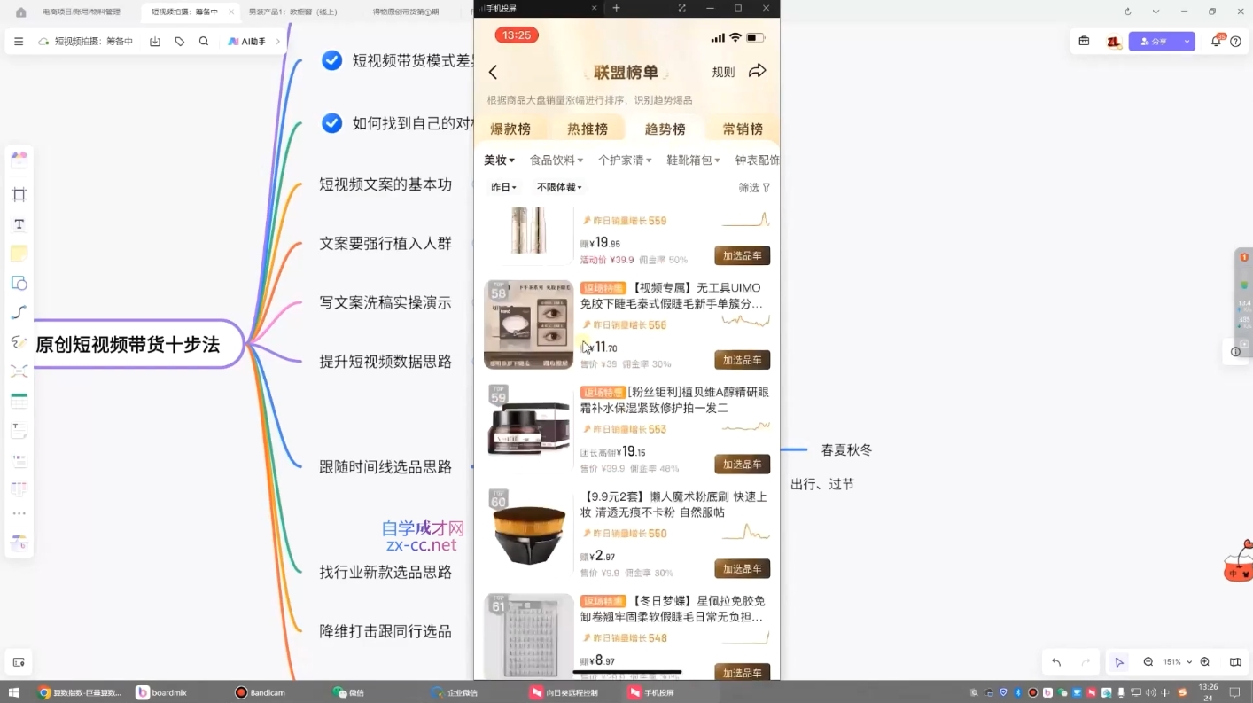 原创短视频带货10步法-跃知万川