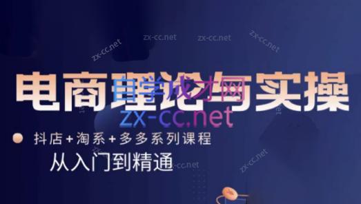 磊子·电商理论与实操(抖店+淘系+拼多多)-跃知万川