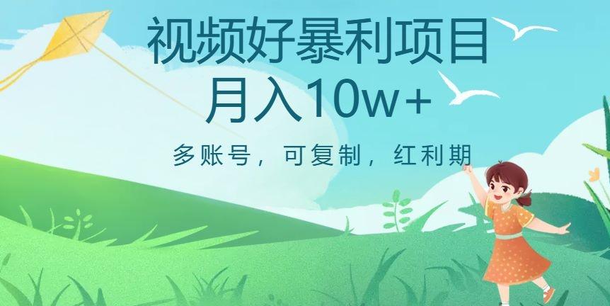 外边收费699项目，视频号暴利项目，多账号可复制，红利期-跃知万川
