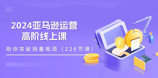 2024亚马逊运营-高阶线上课，助你突破销量瓶颈(228节课-跃知万川