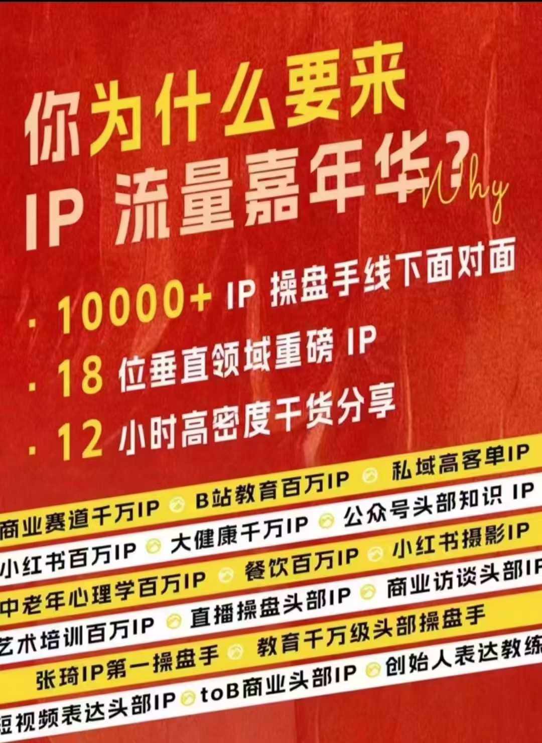 群响IP流量嘉年华，​现场视频+IP江湖2024典藏版PPT-跃知万川