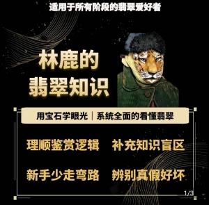 林鹿的翡翠知识，​用宝石眼光，系统全面的看懂翡翠-跃知万川